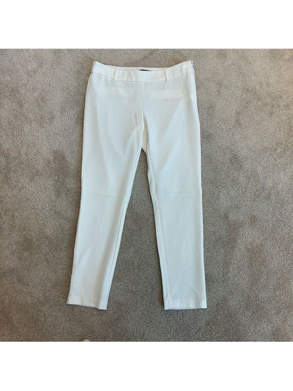 Uk2LA white slim fit ankle pants Sz 7